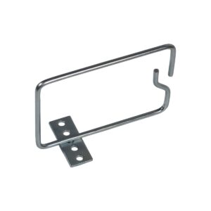 Anneaux de rangement, frontal-vertical, acier, 100x100mm, set à 10 pcs.
